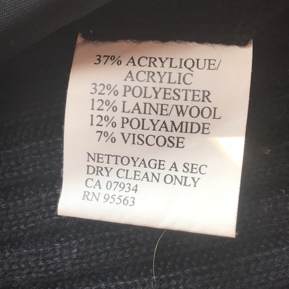 SIMON Chang wool blend patchwork sweater vest 8 - Picture 9 of 12